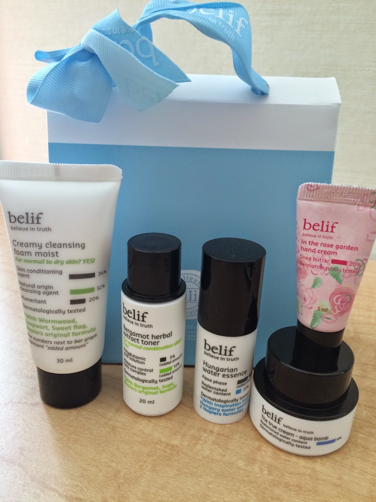 Sisters Who Love Beauty... NEW BUY belief travel skincare set